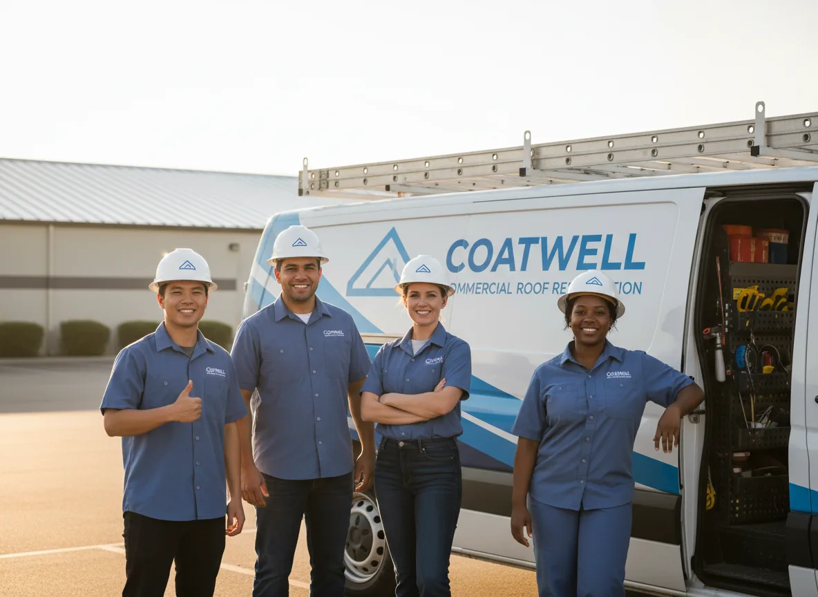 Commercial roof coating company in Coldwater, MS